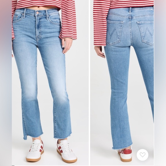 MOTHER Denim - MOTHER The Insider Crop Step Fray